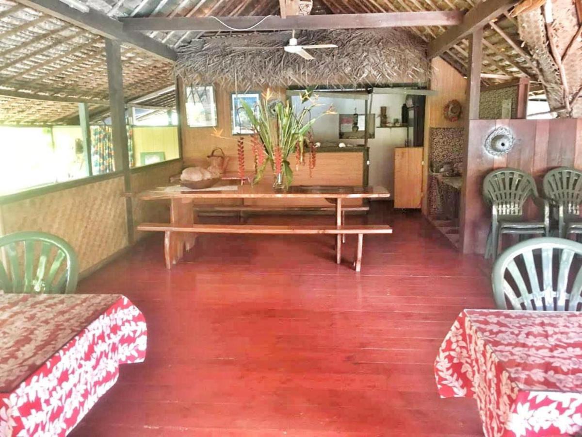 Huahine - Bungalow Vanille 2P Fare Exterior foto